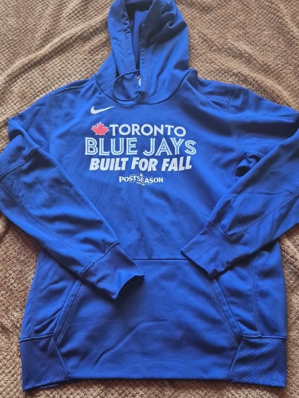 Toronto Blue Jays Nike 2025 Authentic Collection Dugout MLB licensed hoodie